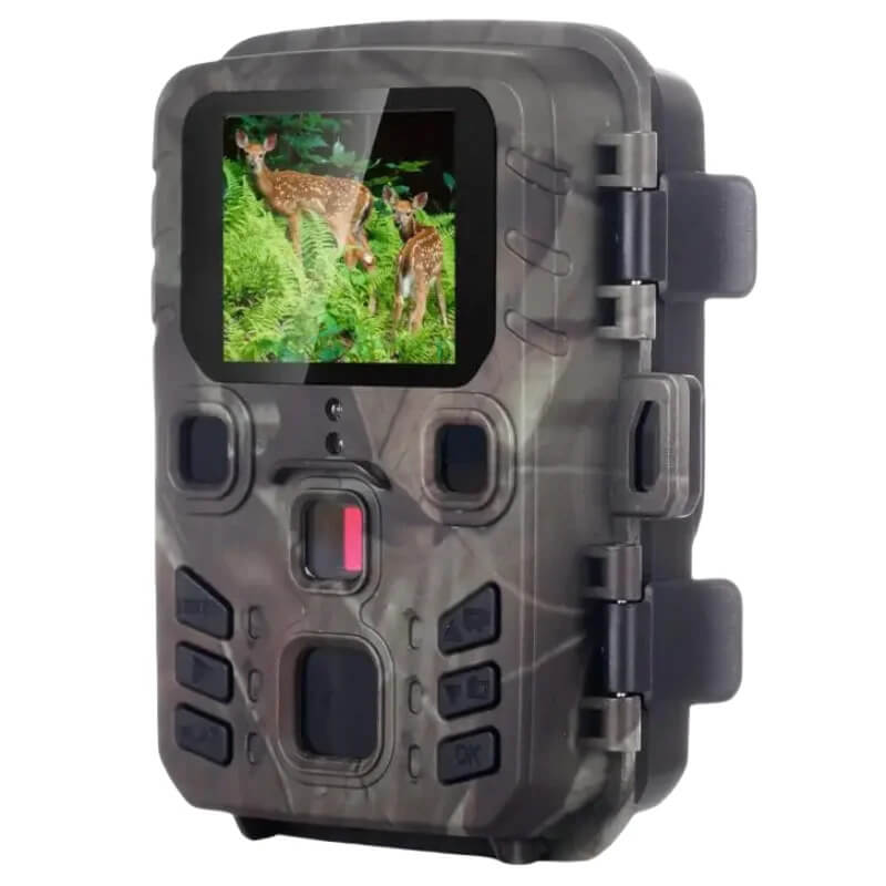 Caméra de chasse étanche IP65, résistante aux intempéries, idéale pour l'utilisation en extérieur, même sous la pluie ou la neige.

